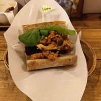 Bolognese sandwich at Vegginy in Kyoto