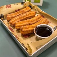 Churros were amazing and the chocolate dip was just out of this world. at Gracias Granny in Navi Mumbai