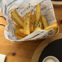 Amazing fries  at Flavours Spot in Setubal