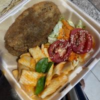 Milanesa at La Selvita in Merida