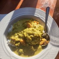 Curry at Denali Brew Pub in Talkeetna