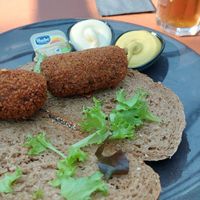 Vegan kroketten at Boscafé Merlijn Gaststätte in Kranenburg