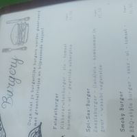 Menu at Boscafé Merlijn Gaststätte in Kranenburg