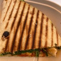 Vegan pesto panini  at Evexia in Aurora