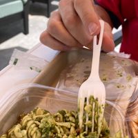 Pesto pasta- side portion  at Evexia in Aurora
