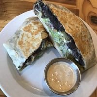 Crunchwrap! Better than taco bell (but needs more tomatoes or something fresh  at Beach'n SF in San Francisco