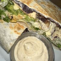 Crunch wrap   at Beach'n SF in San Francisco