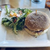 Chicken burgerrs  at Beach'n SF in San Francisco