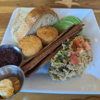 tofu scramble with bacon at Beach'n SF in San Francisco