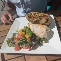 Burrito at Beach'n SF in San Francisco