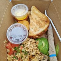 Tofu scramble at Beach'n SF in San Francisco