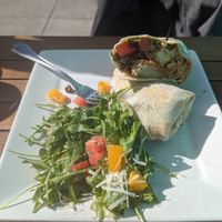 Burrito at Beach'n SF in San Francisco