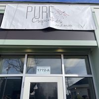 outside of the store  #Veganuary at Pure Cupcakes in San Diego