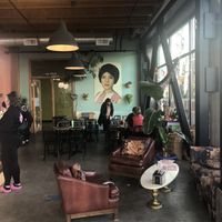 Restaurant area  at Mis Tacones in Portland