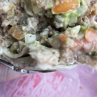 Cali B burry  at Mis Tacones in Portland