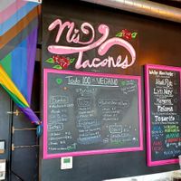 Menu at Mis Tacones in Portland