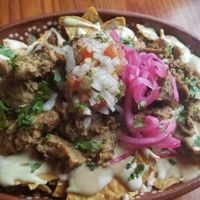 Nachos at Mis Tacones in Portland