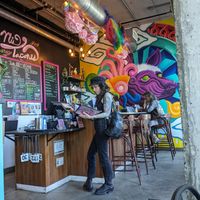 Ambiance  at Mis Tacones in Portland