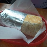 Breakfast burrito at Mis Tacones in Portland