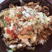 Burrito bowl with Pollo soy curls  at Mis Tacones in Portland