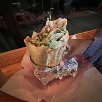 Cali burrito   at Mis Tacones in Portland