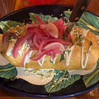 Chimi burrito   at Mis Tacones in Portland