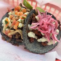 Asada and Al Pastor  at Mis Tacones in Portland