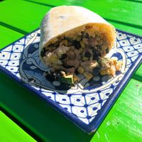 Tres Hermanas Burrito at Mis Tacones in Portland