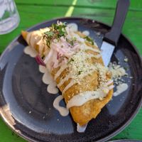 More empanadas at Mis Tacones in Portland