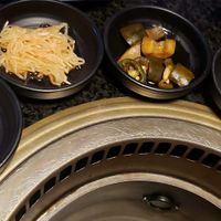 Pickled squash at Q Korean Steakhouse in Columbus