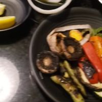 Grilled veggies at Q Korean Steakhouse in Columbus