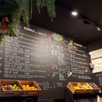 Menu at Bowls & Blenders in Munich