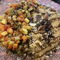 Couscous con verduras   at Casa Mazal in Cordoba