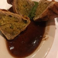 veg samosa at Himalayan Fusion in Charlottesville