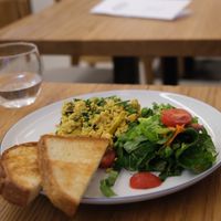 Tofu Scramble at Dosa Dosa in Prague