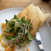 Vegan potato dosa  at Dosa Dosa in Prague