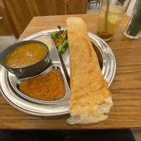 dosa menue   at Dosa Dosa in Prague