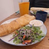 Breakfast Dosa at Dosa Dosa in Prague