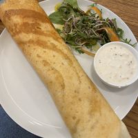 Vegan breakfast   at Dosa Dosa in Prague