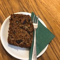 Banana bread - super yummy at Dosa Dosa in Prague