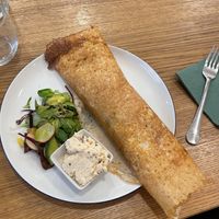 Breakfast dosa  at Dosa Dosa in Prague