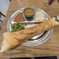 Soy dosa  at Dosa Dosa in Prague