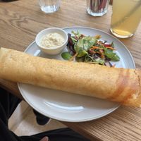 Breakfast dosa  at Dosa Dosa in Prague