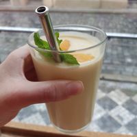 Mango lassi at Dosa Dosa in Prague