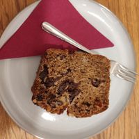 Banana bread at Dosa Dosa in Prague