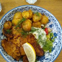 gyros bowl at Dosa Dosa in Prague