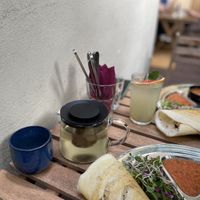 Lemonade & fresh ginger tea - Dosa Dosa, Prague  at Dosa Dosa in Prague