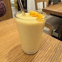 Mango lassi  at Dosa Dosa in Prague