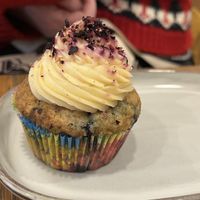 Blueberry muffin   at Dosa Dosa in Prague
