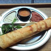 California dosa at Dosa Dosa in Prague
